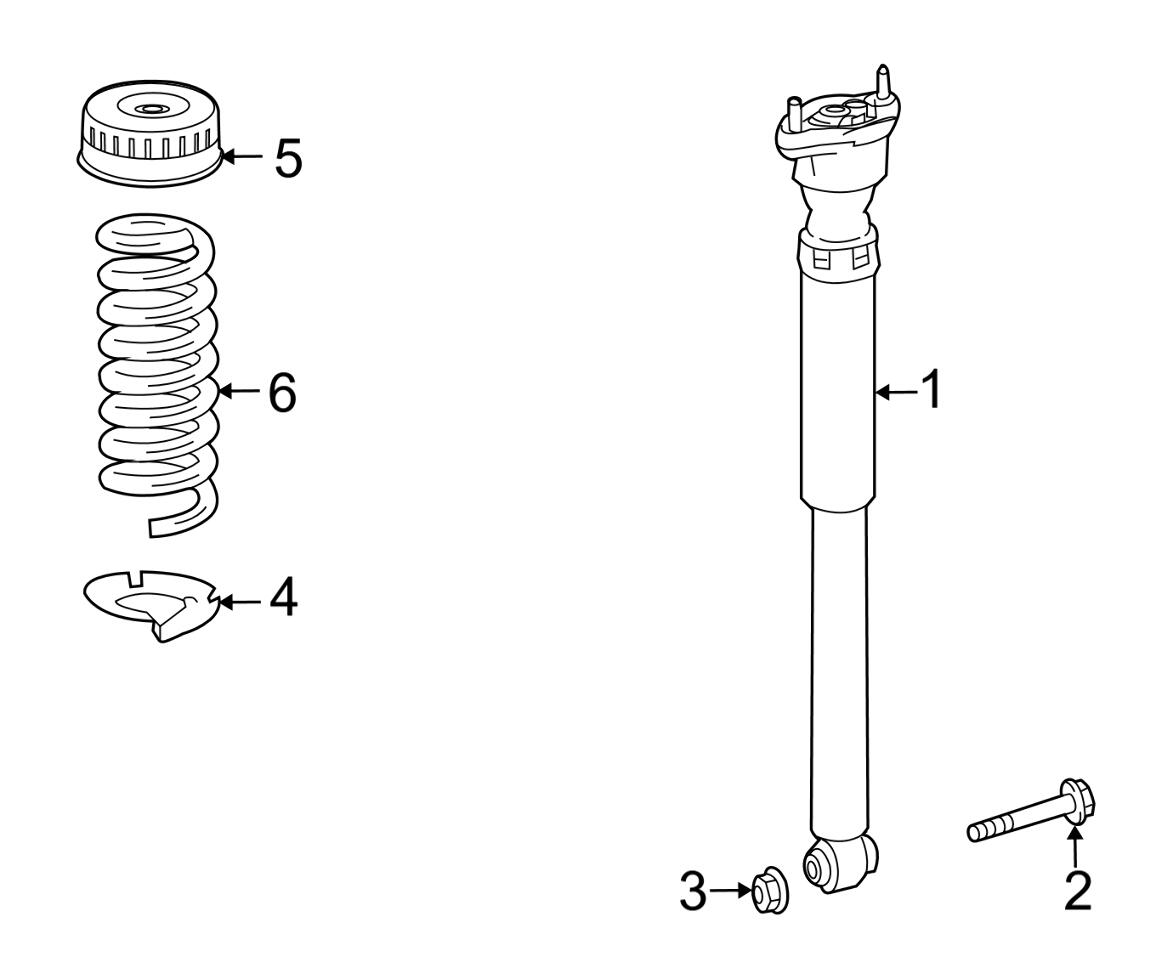 Mercedes Coil Spring - Rear 2123240404